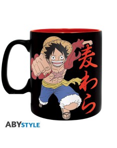 TAZA ONE PIECE LUFFY & SKULL 460 ML Vista 2