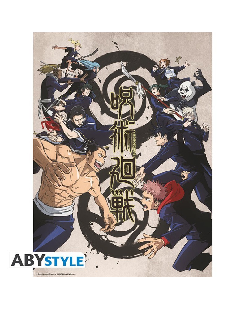 JUJUTSU KAISEN - POSTER "TOKYO VS. KYOTO" (52X38)