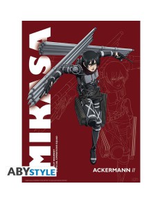 ATTACK ON TITAN - POSTER "SEASON 4 MIKASA" (52X38)
