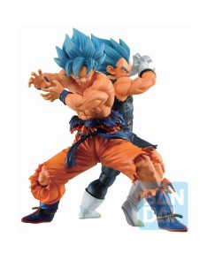 FIGURA ICHIBANSHO SON GOKU SUPER SAIYAN GOD + VEGETA SUPER SAIYAN IKSHO VS OMNIB Vista 2