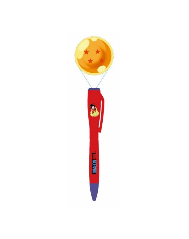 BALLPOINT PEN WITH LIGHT PROJECTOR DRAGON BALL GOKU CHILD Vista 2