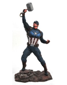 FIGURA CAPITÁN AMÉRICA PVC MARVEL DIAMON GALLERY