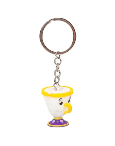 KEYCHAIN CHIP LA BELLA AND THE BEAST DISNEY