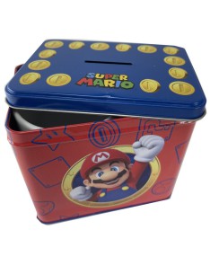SET TAZA + HUCHA MARIO SUPER MARIO BROS NINTENDO Vista 3