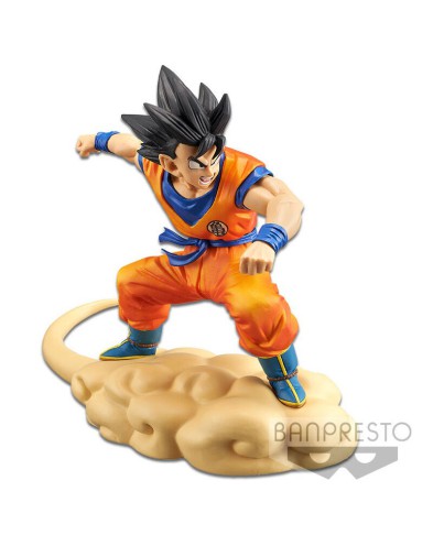 FIGURA BANPRESTO DRAGON BALL Z HURRY! FLYING NIMBUS!! - SON GOKU 16 CM