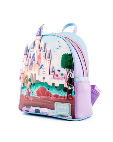 DISNEY PRINCESS CASTLE SLEEPING BEAUTY MINI BACK PACK Vista 2