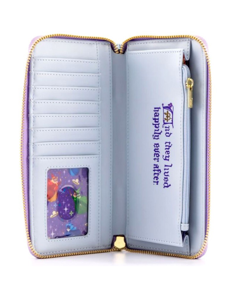 CARTERA DISNEY - DISNEY PRINCESS SLEEPING BEAUTY LOUNGEFLY Vista 4