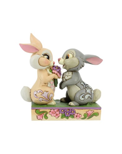 FIGURA DISNEY BAMBI TAMBOR Y CONEJITA DE ENESCO