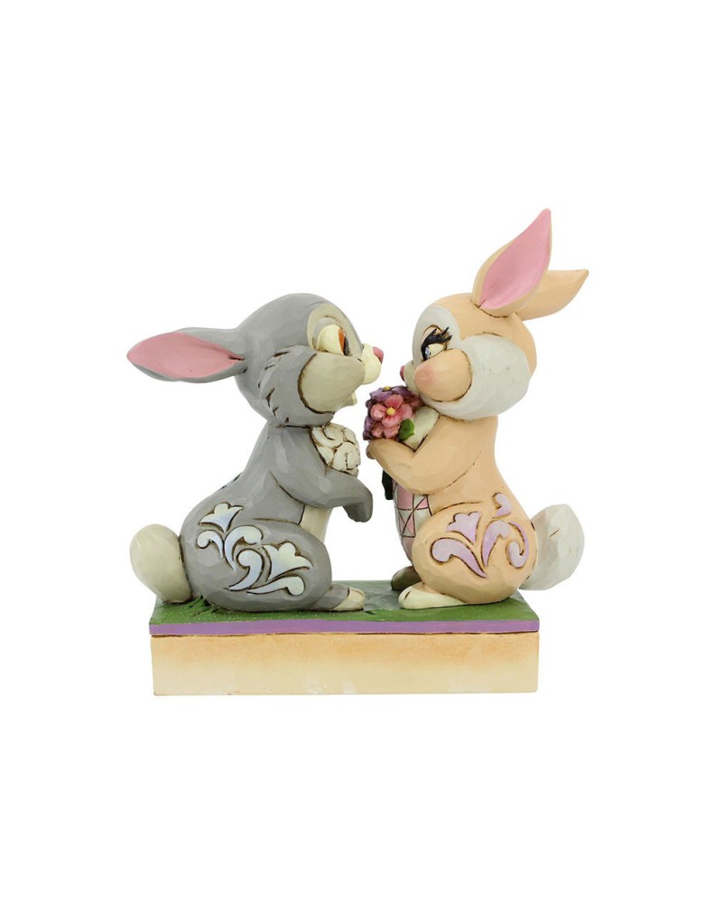 FIGURA DISNEY BAMBI TAMBOR Y CONEJITA DE ENESCO Vista 3