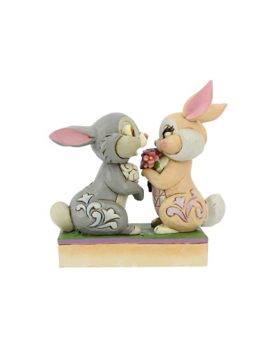 FIGURA DISNEY BAMBI TAMBOR Y CONEJITA DE ENESCO Vista 3