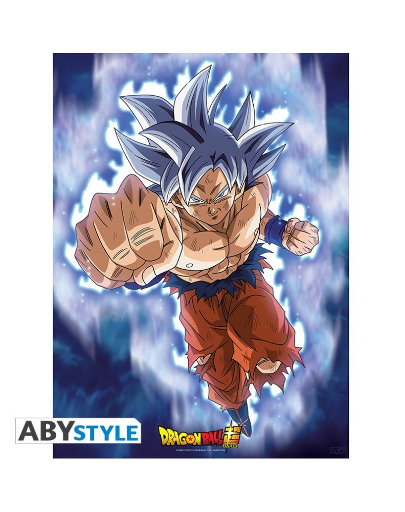 DRAGON BALL SUPER - POSTER "GOKU ULTRA INSTINCT" (52X38)