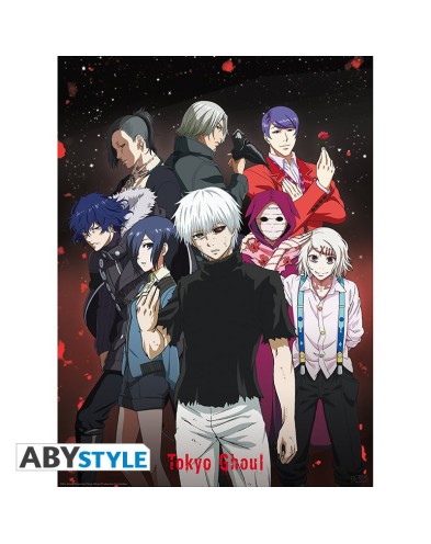 TOKYO GHOUL - POSTER "GROUP" (52X38) TOKYO GHOUL - POSTER "GROUP" (52X38)