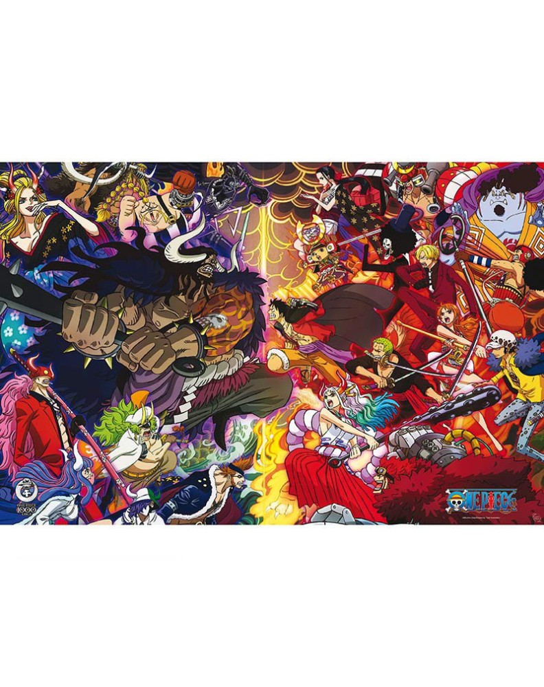 ONE PIECE - POSTER "1000 LOGS FINAL FIGHT"(91.5X61)