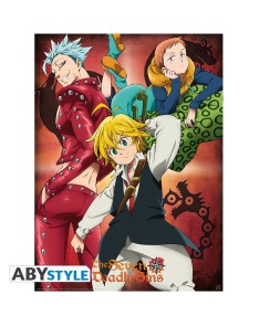 THE SEVEN DEADLY SINS - POSTER "BAN, KING & MELIODAS" (52X38)