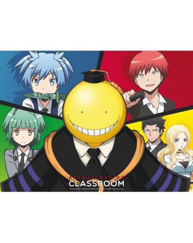 ASSASSINATION CLASSROOM - POSTER "KORO VS PUPILS" (52X38)