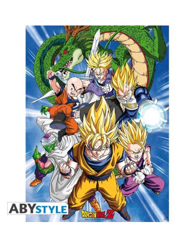 DRAGON BALL - POSTER "CELL SAGA" (52X38) DRAGON BALL - POSTER "CELL SAGA" (52X38)