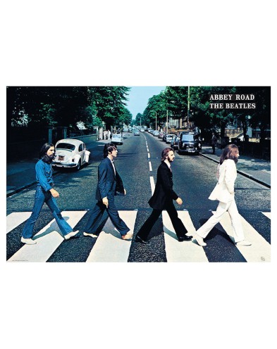 THE BEATLES - POSTER "ABBEY ROAD" (91.5X61)