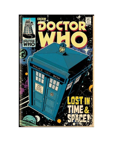 DOCTOR WHO - TARDIS COMIC - BIG POSTER (91.5X61)