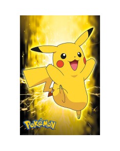 Pokemon - Coussin Pikachu High Voltage 40X40