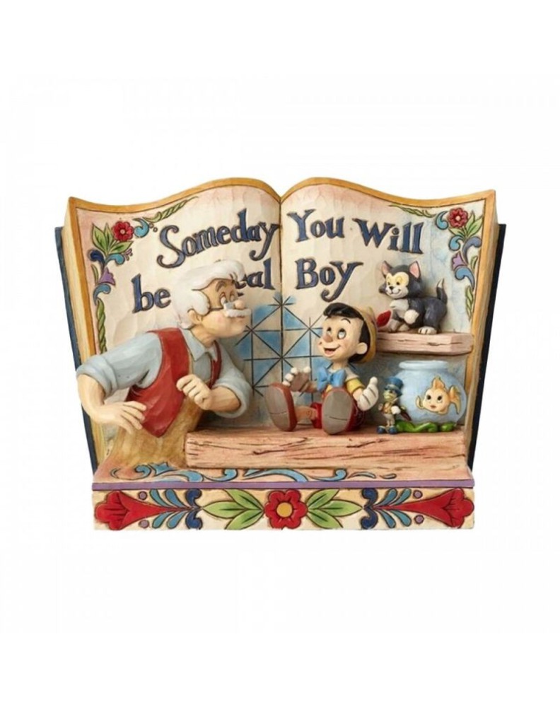 PINOCCHIO AND GEPETTO DECORATIVE FIGURE