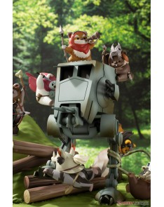 FIGURA KOTOBUKIYA STAR WARS BATALLA DE ENDOR PEQUEÑOS REBELDES EWOKS Vista 4