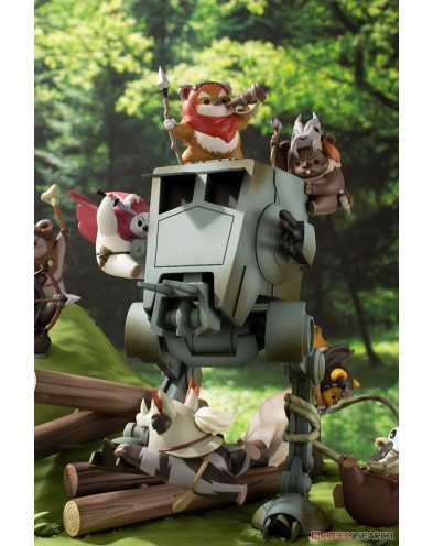FIGURE KOTOBUKIYA STAR WARS BATTLE OF ENDOR SMALL REBELS EWOKS View 4