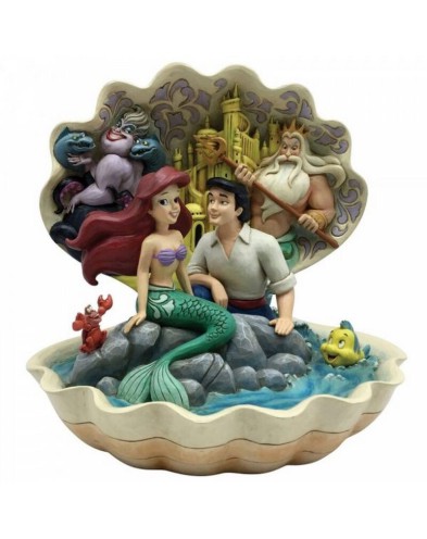 FIGURA DECORATIVA CONCHA DE LA SIRENITA