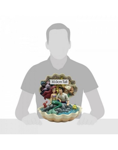 Disney The Little Mermaid Shell Scene Figure View 4