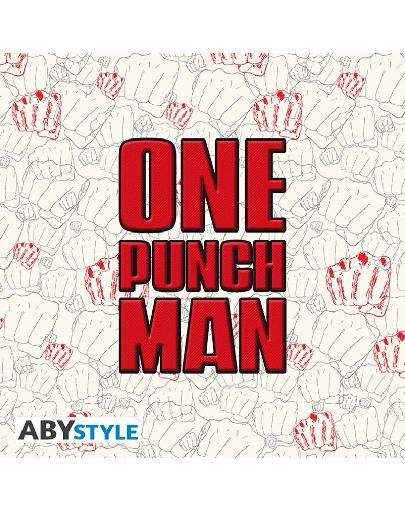 ONE PUNCH MAN - Snapback Cap - Beige & Red - Punches Vista 2