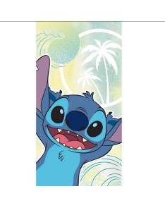 COTTON BEACH TOWEL 320 G-STITCH DISNEY