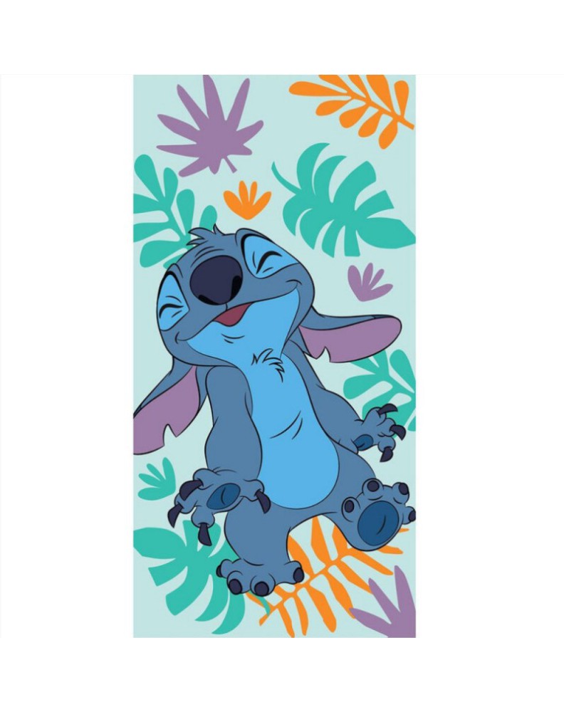 COTTON BEACH TOWEL 320 G-STITCH DISNEY