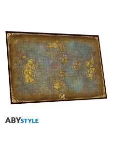 WORLD OF WARCRAFT - JIGSAW PUZZLE 1000 PIECES- AZEROTH'S MAP Vista 2