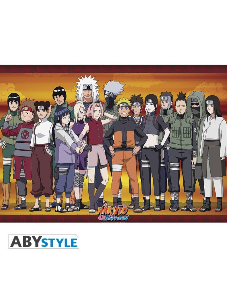 NARUTO SHIPPUDEN - POSTER "KONOHA NINJAS" (91.5X61)