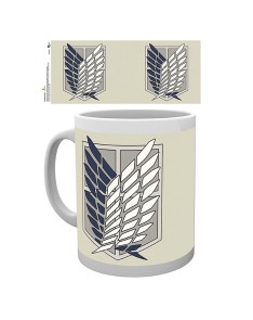 ATTACK ON TITAN - MUG - 320 ML - BADGE - SUBLI - BOX