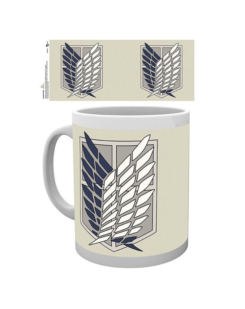 ATTACK ON TITAN - TAZA - 320 ML - INSIGNIA