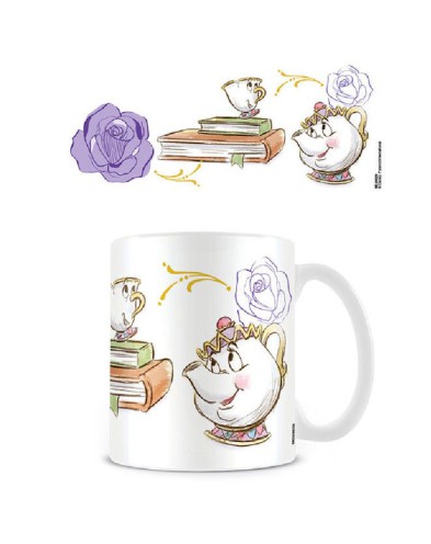 TAZA CHIP Y MRS POTTS LA BELLA Y LA BESTIA DISNEY