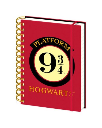 A5 PLATFORM 9 3/4 HARRY POTTER NOTEBOOK