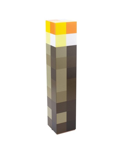 LÁMPARA ANTORCHA MINECRAFT
