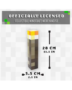 LÁMPARA ANTORCHA MINECRAFT Vista 4
