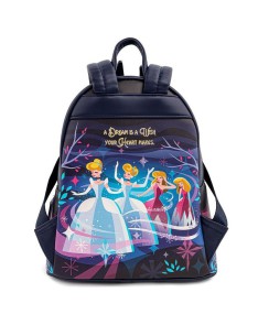 MOCHILA CINDERELLA CASTLE DISNEY LOUNGEFLY