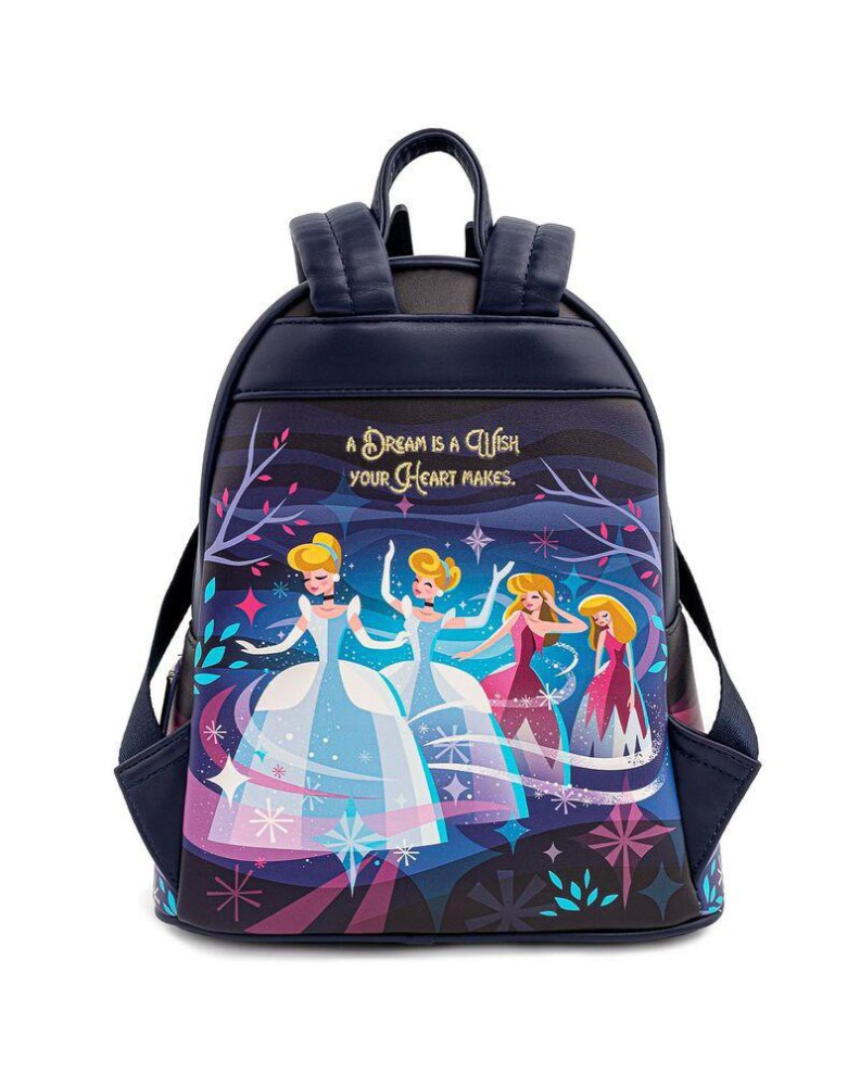 MINI BACKPACK CINDERELLA CASTLE DISNEY LOUNGEFLY Vista 2