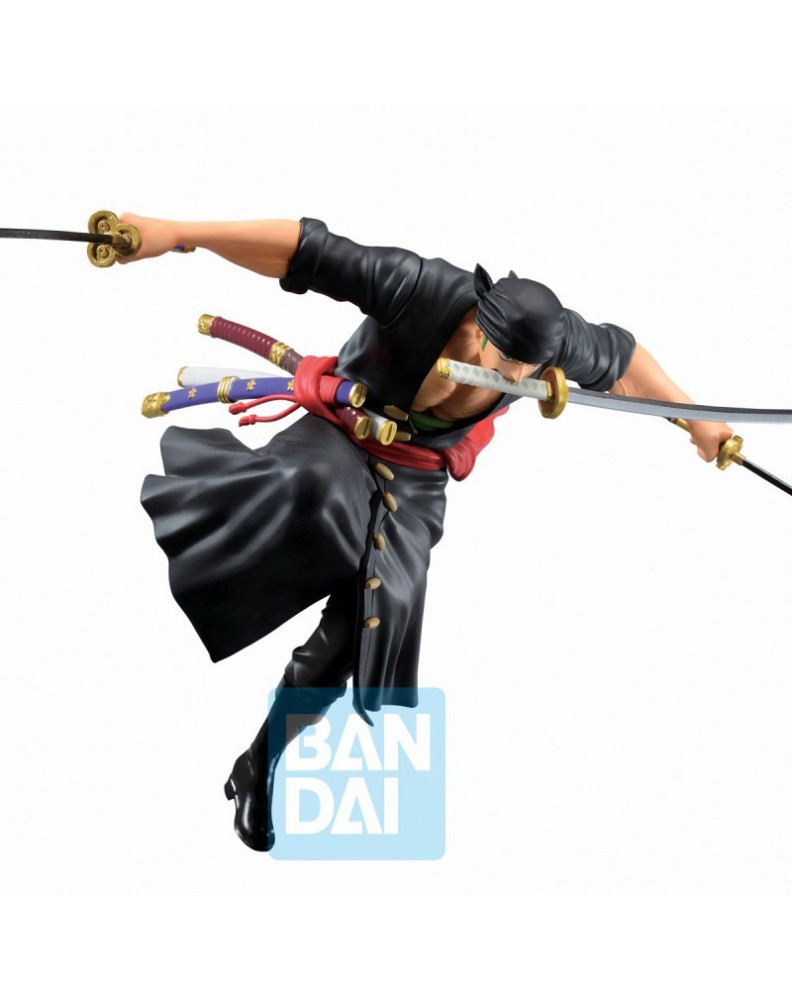 BANPRESTO FIGURE ICHIBANSHO RORONOA ZORO (WANO COUNTRY -THIRD ACT) ONE PIECE 13C