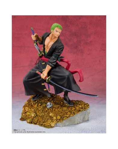 TAMASHI FIGUREI NATIONS FIGUARTS ZERO DAIKAIZOKU HYAKKEI ONE PIECE RORONOA ZORO