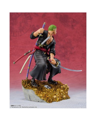 TAMASHI FIGUREI NATIONS FIGUARTS ZERO DAIKAIZOKU HYAKKEI ONE PIECE RORONOA ZORO View 4