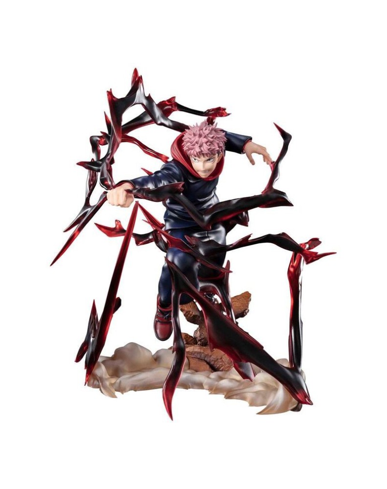 FIGURA TAMASHII NATIONS FIGUARTS ZERO JUJUTSU KAISEN YUJI ITADORI BLACK FLASH