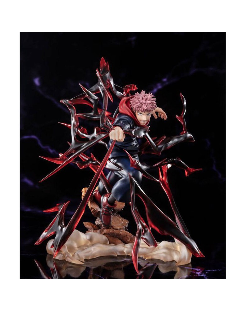 FIGURA TAMASHII NATIONS FIGUARTS ZERO JUJUTSU KAISEN YUJI ITADORI BLACK FLASH Vista 2