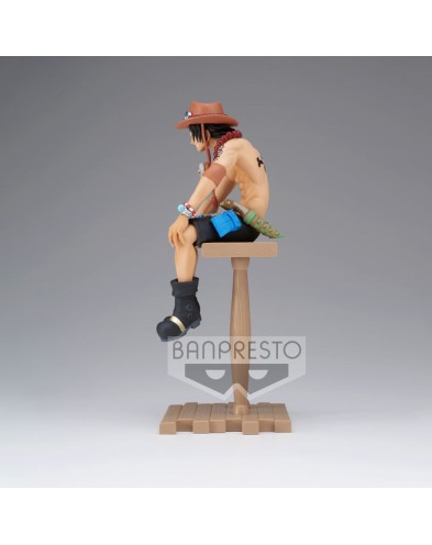 FIGURA BANPRESTO PORTGAS. D. ACE – ONE PIECE – GRANDLINE JOURNEY 15CM Vista 3