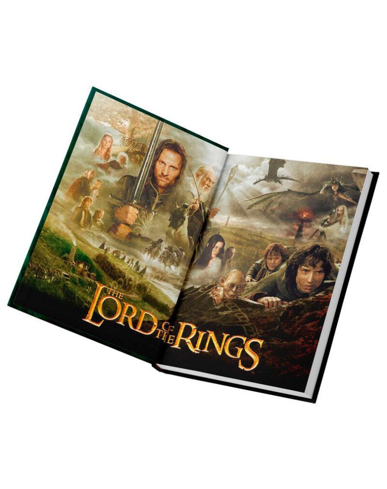 LIBRETA CON LUZ ONE RING TO RULE THEM ALL EL SEÑOR DE LOS ANILLOS Vista 3