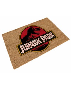 FELPUDO 60X40 LOGO JURASSIC PARK