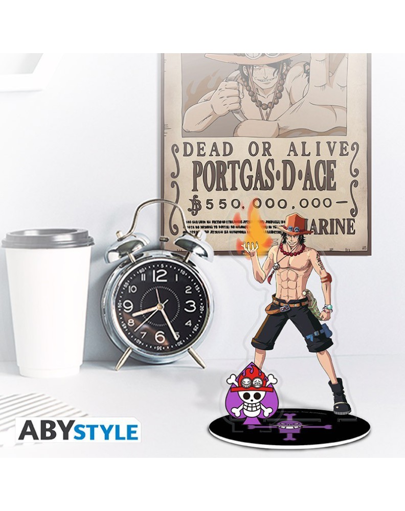 ONE PIECE - ACRYL - PORTGAS D. ACE Vista 3